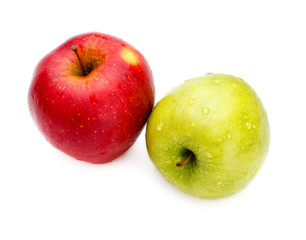 Red and Green Apples