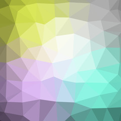 Polygon Geometric Background Trend Retro Grunge neon rainbow colored. Wallpaper, background, texture, fabric, web template. Wedding, Birthday, Party Invitation, Business, projects