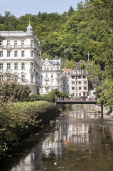 Fototapeta premium The resort town Karlovy Vary