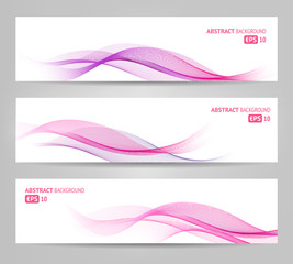 Abstract Banners - Waves