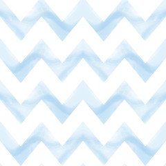 Seamless watercolor geometric pattern