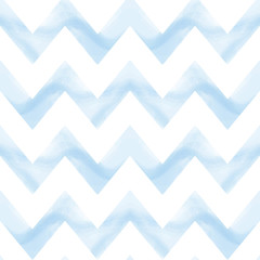 Seamless watercolor geometric pattern