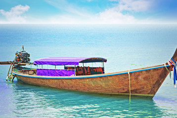 Fototapeta premium Boats on the beach