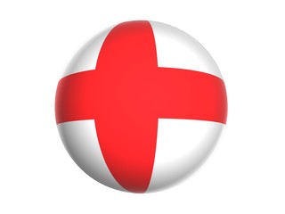 3D flag of England