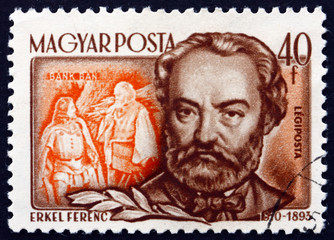 Postage stamp Hungary 1953 Ferenc Erkel, Hungarian Composer