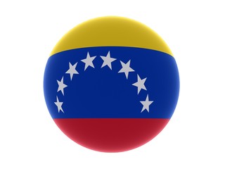 3D flag of Venezuela