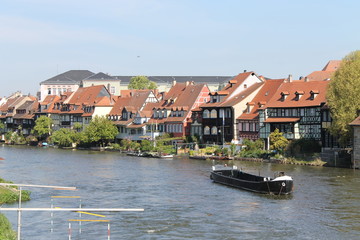 Obraz premium Bamberg am Kanal