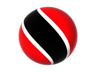 3D flag of Trinidad and Tobago