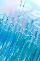 laboratory test tubes