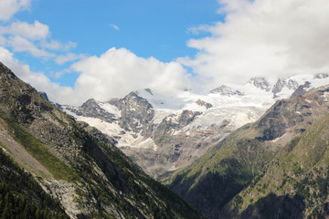 Fototapeta premium Massiccio del Gran Paradiso , Valle d'Aosta