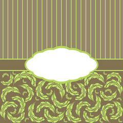 Vintage vector card templates. © alena0509