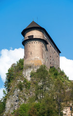 Fototapeta na wymiar Oravsky Castle in Slovakia