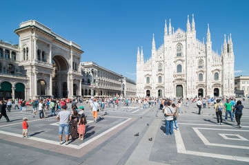 piazza del duomo milano