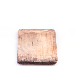 old wood board weathered isolated on white background