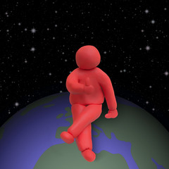 Obraz premium Successful man