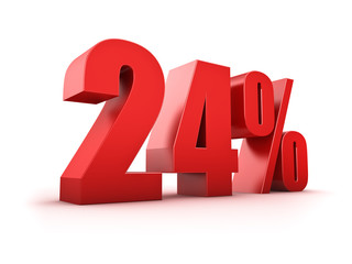 24 Prozent