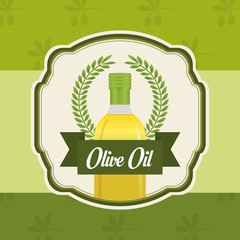 Olive oil design.