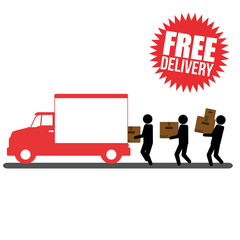 Free delivery design 