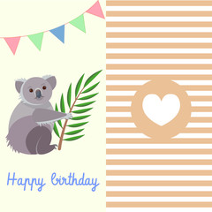 Happy Birthday with Koala