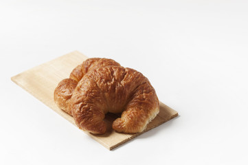 Croissant on a Board
