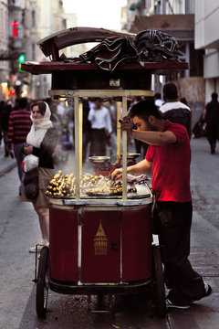 Chestnut roasting
