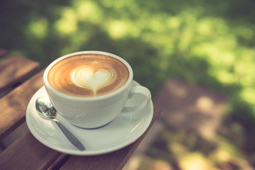 Latte Art coffee