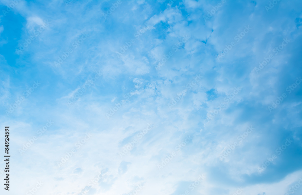 Wall mural image of clear sky on day time .