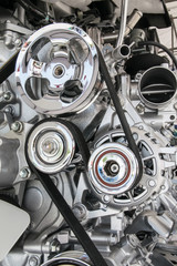 Part of car engine