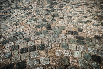 Fototapeta premium Cobbled Road