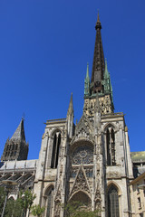 Fototapeta premium Cathédrale primatiale Notre-Dame de l'Assomption de Rouen - Normandie