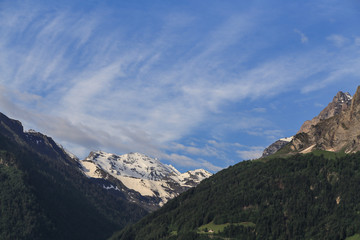 Obraz premium the landscape in switzerland