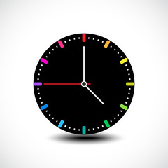 Time icon. Vector illustration