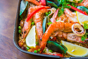 Spanish paella