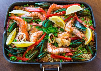 Spanish paella