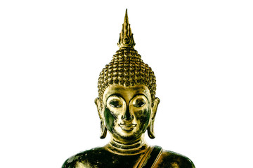 Close-up picture of a Buddha Face  from Thailand