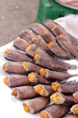 Fresh fish in the market