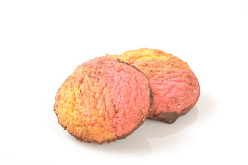 Neopolitan swirl cookies