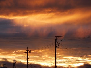 夕焼け空