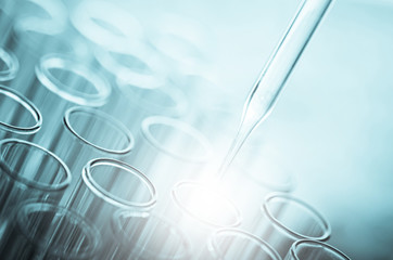 laboratory test tubes