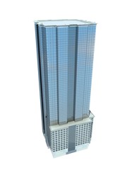 single skyscraper