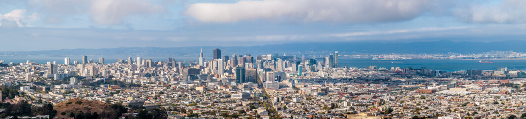 Fototapeta na wymiar San Francisco panorama view
