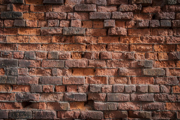 Crumbling Brick Wall