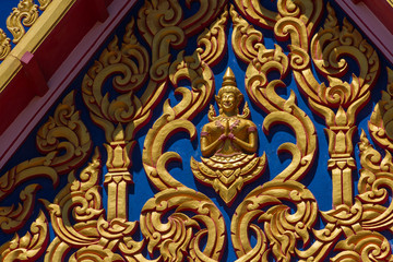 Roof detail Wat  thailand