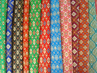 Thai style fabric