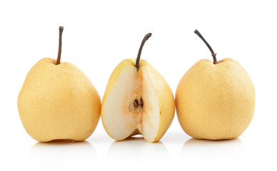 pear on white background