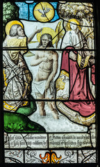 Obraz premium Jesus' Baptism