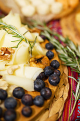 Still life picture with Georgian cheese