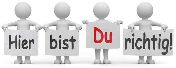 Hier bist du richtig