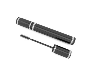 Black mascara.