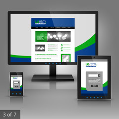 Applications template design